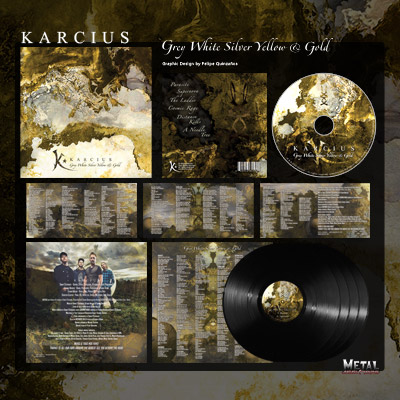 KARCIUS - Grey White Silver Yellow & Gold - CD + Vinyl
