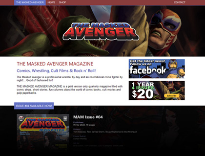 Current Web: The Masked Avenger