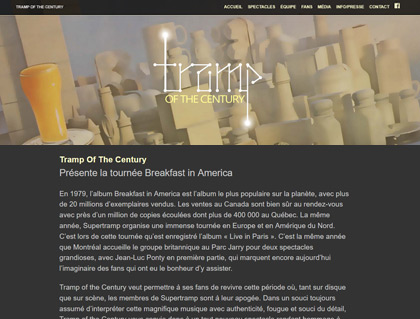Current Web: Tramp Of The Century